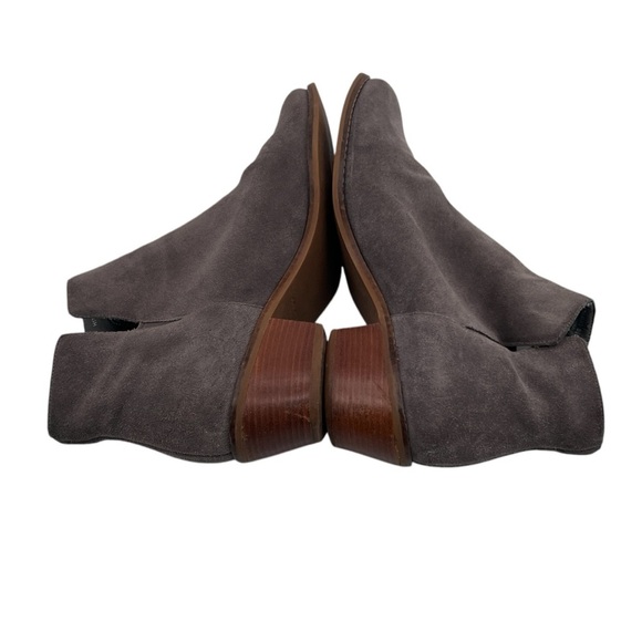 Cole Haan Signature Grand OS Gray Suede Abbot Ankle Booties Size 8 1/2 Women’s - Picture 6 of 9